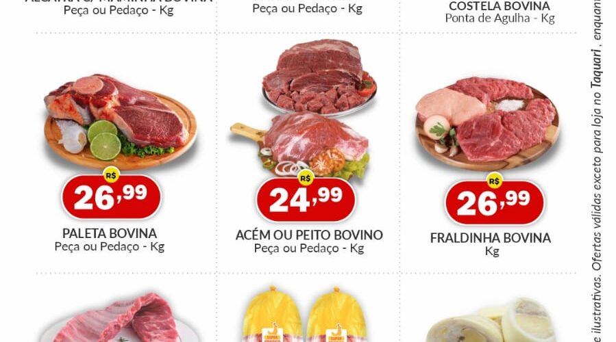 Supercei Supermercado até 20/01/2023