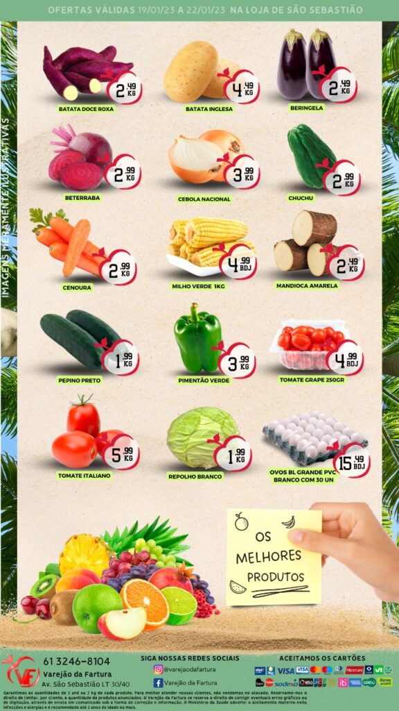 ofertas supermercado varejão da fartura