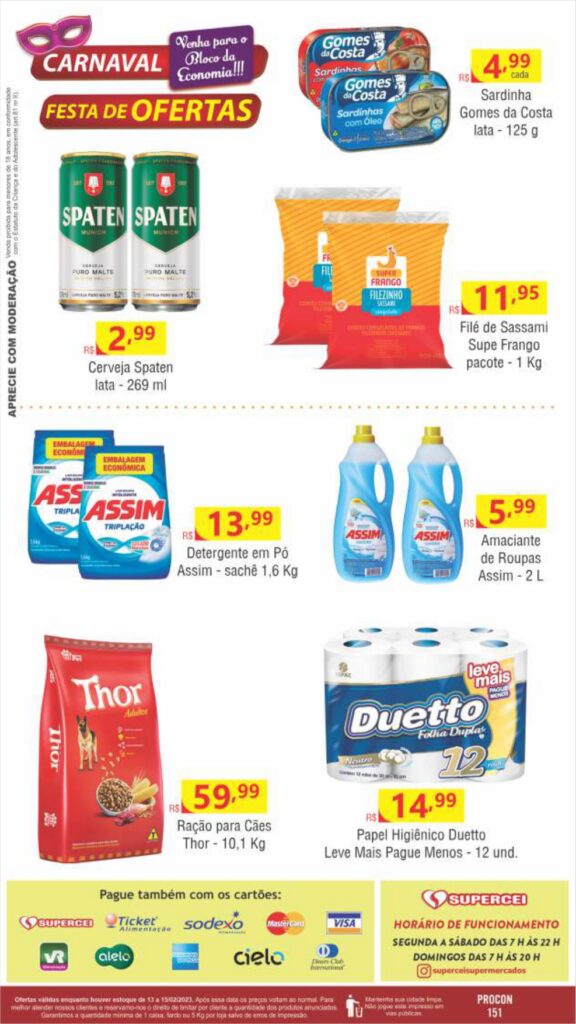 Ofertas supermercado supercei