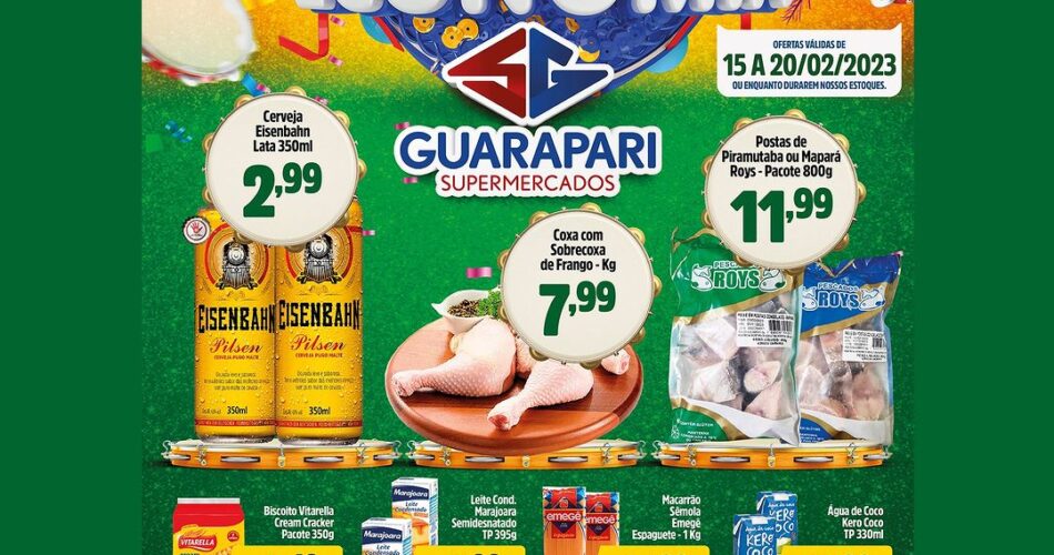 Guarapari Supermercados até 20/02/2022