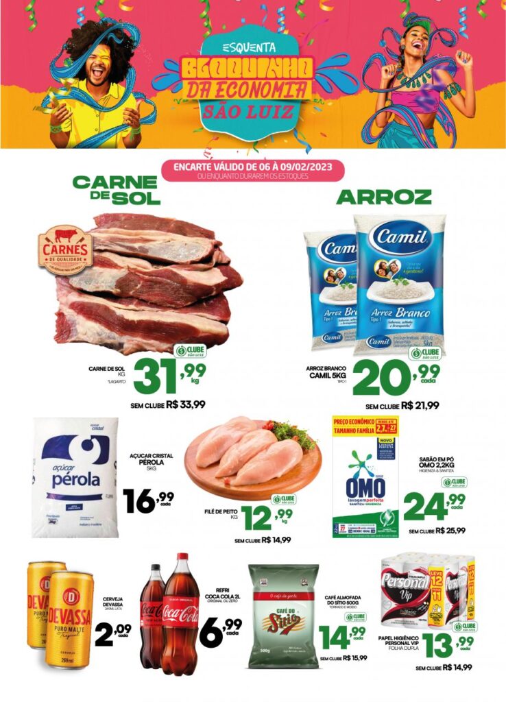 Ofertas supermerado são luiz
