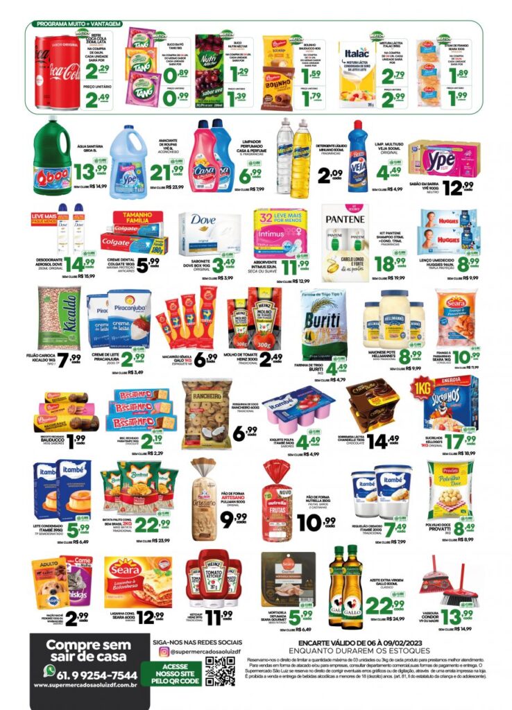 Ofertas supermerado são luiz