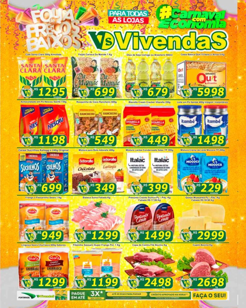 encarte de ofertas vivendas atacadão