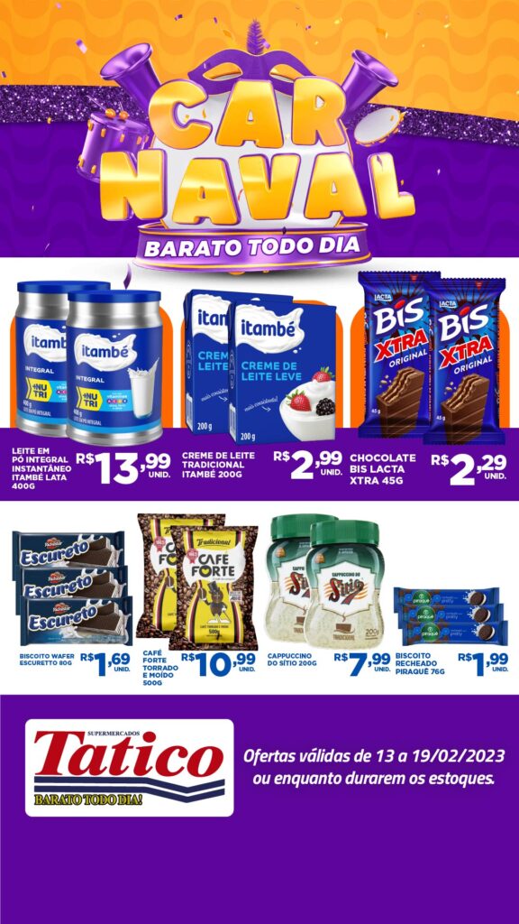 encartes de ofertas supermercado tatico Brasília DF