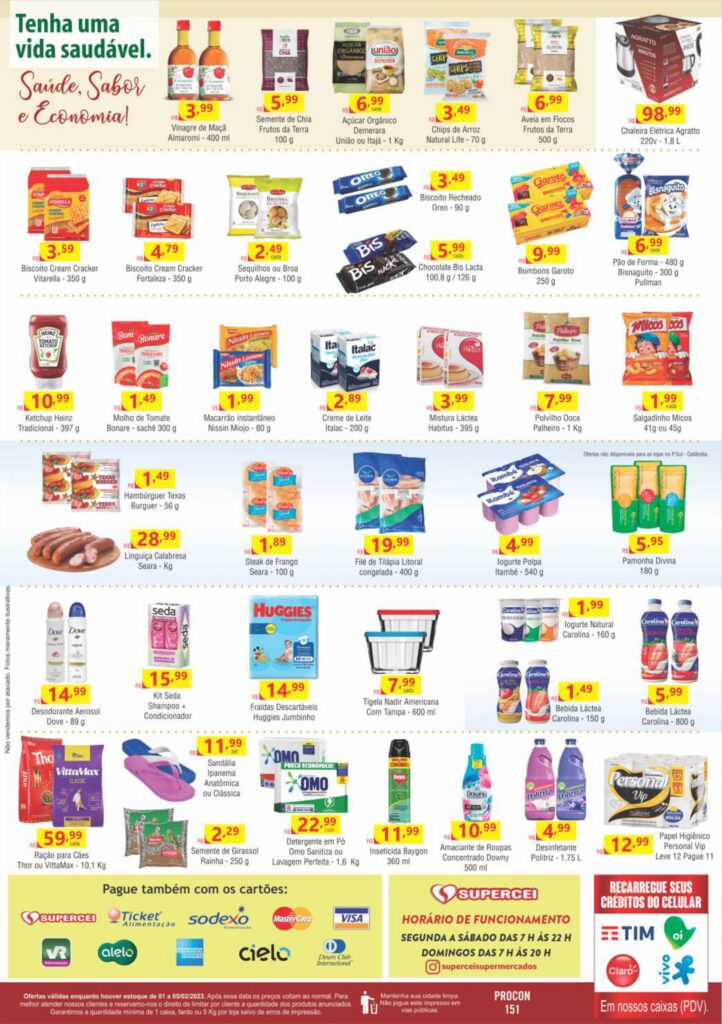 Ofertas supermercado supercei 