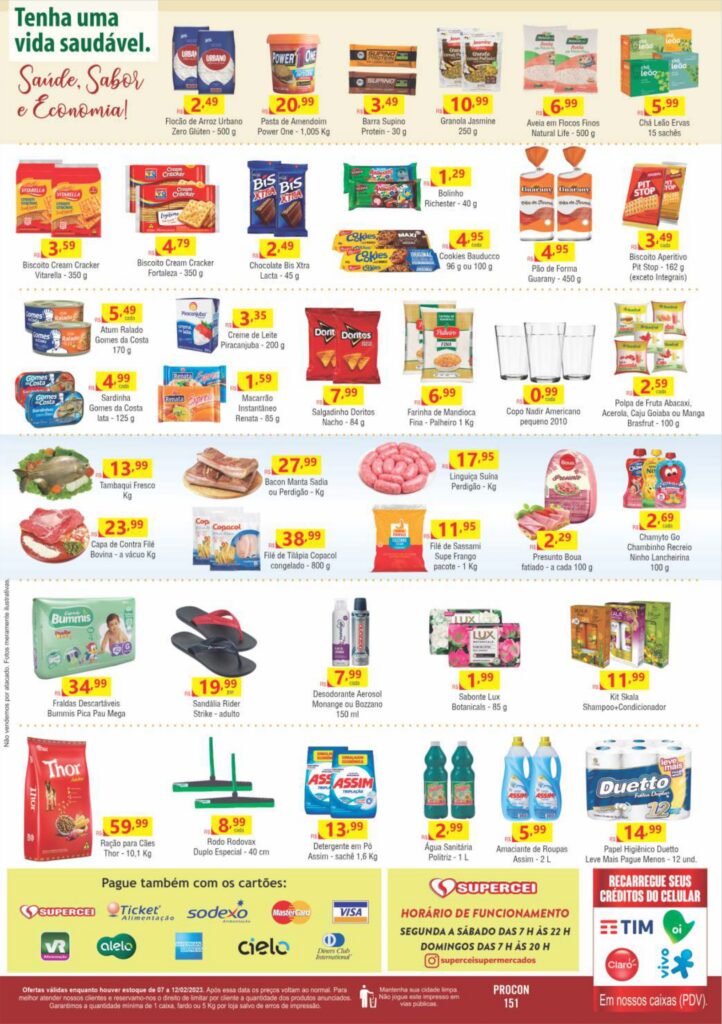Ofertas supermercado supercei