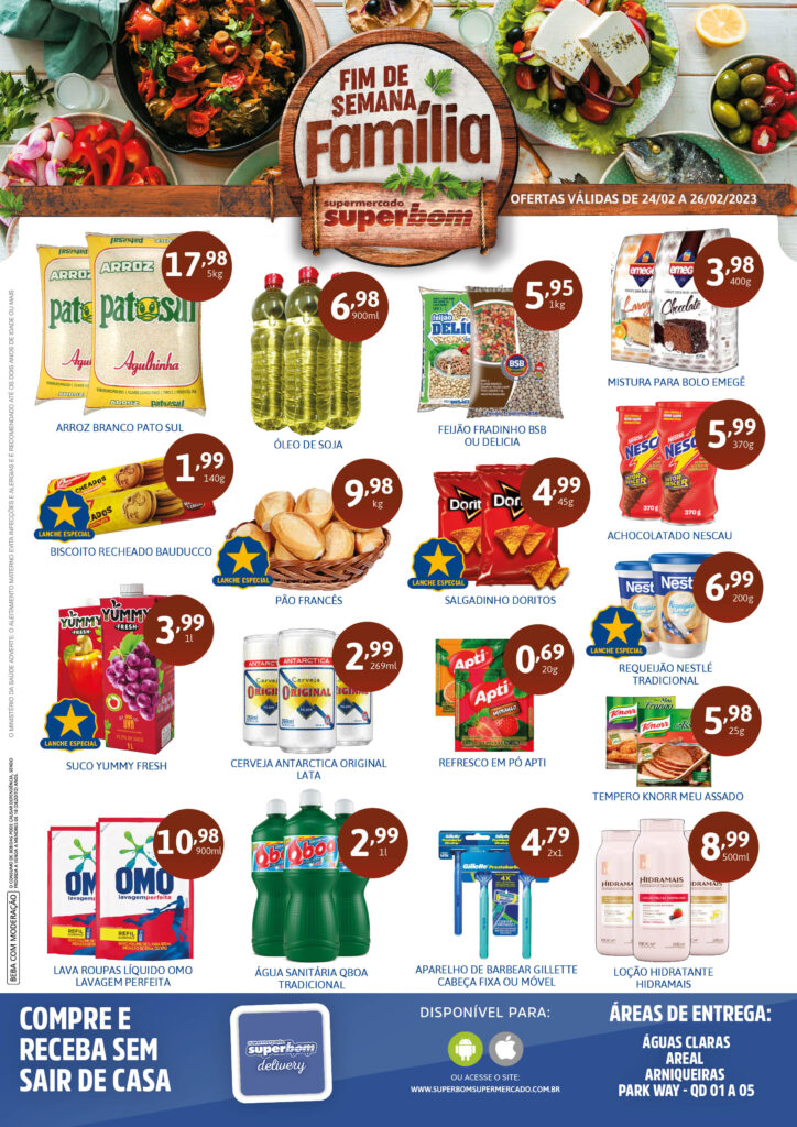 ofertas supermercado superbom