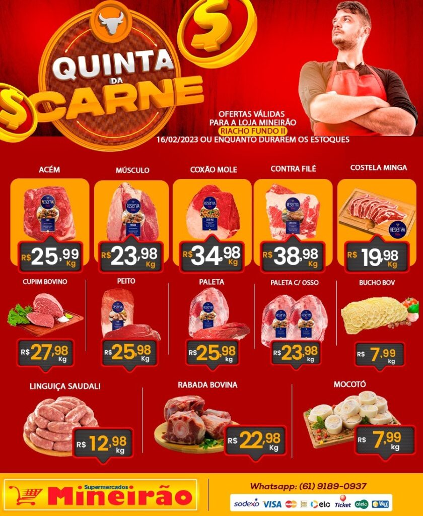 encartes de ofertas supermercado mineirão Brasília DF