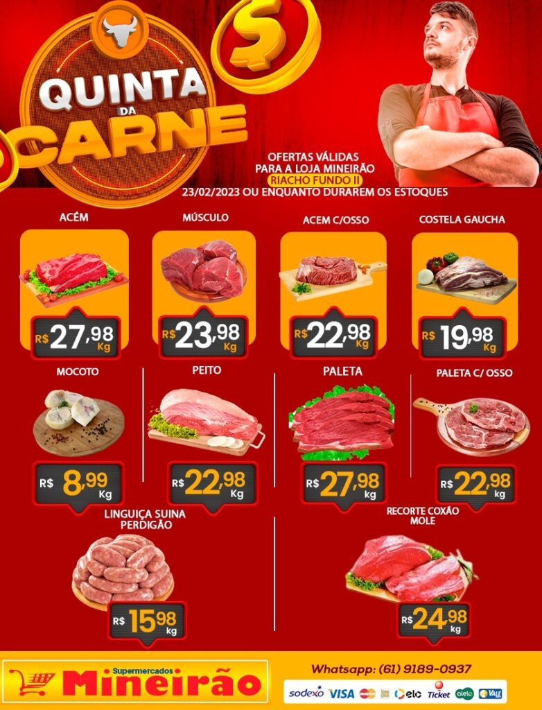 encartes de ofertas supermercado mineirão Brasília DF