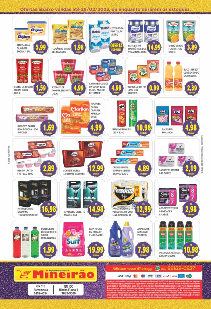 encartes de ofertas supermercado mineirão Brasília DF