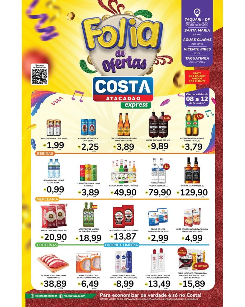 ofertas costa atacadão 