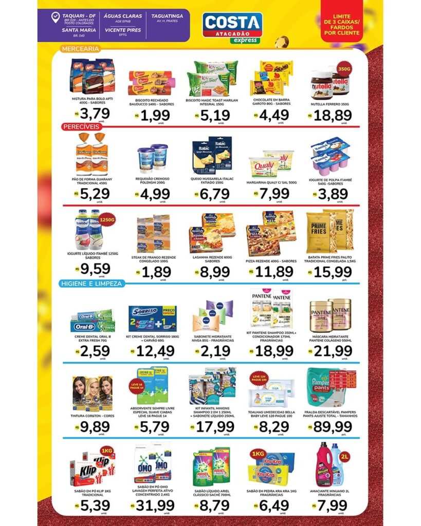 ofertas costa atacadão 