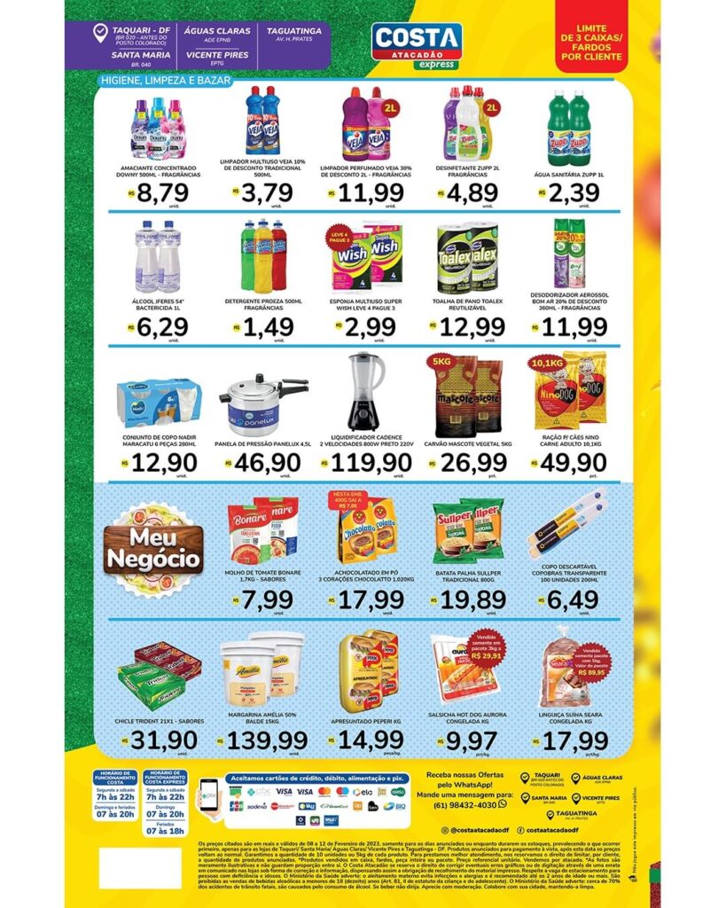 ofertas costa atacadão 