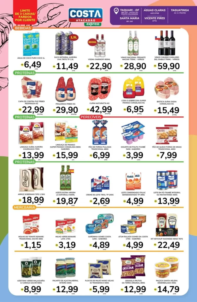 ofertas costa atacadão