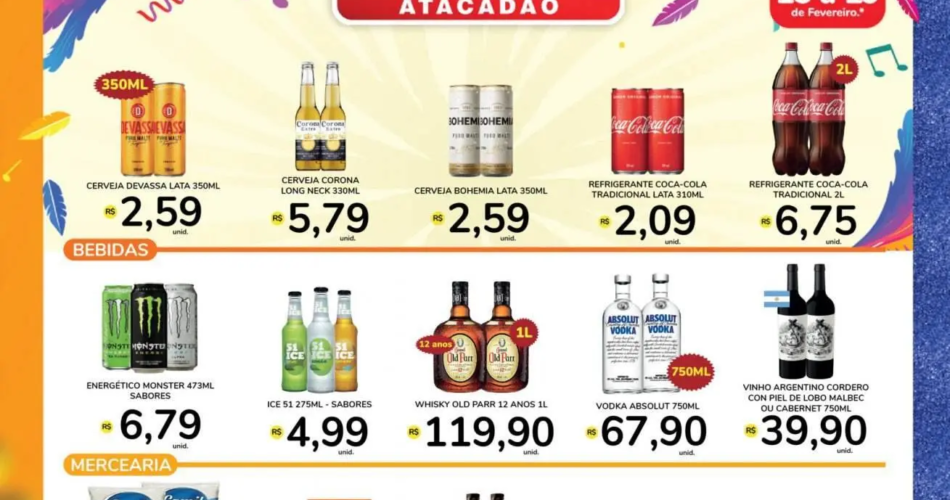 Atacadão Costa até 19/02/2023