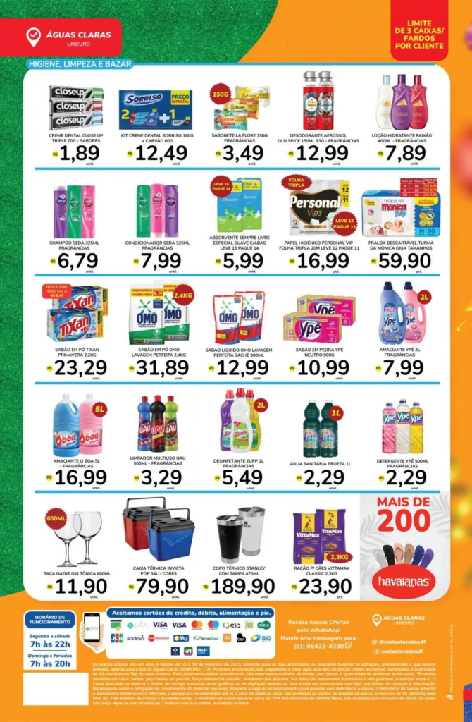 ofertas costa atacadão