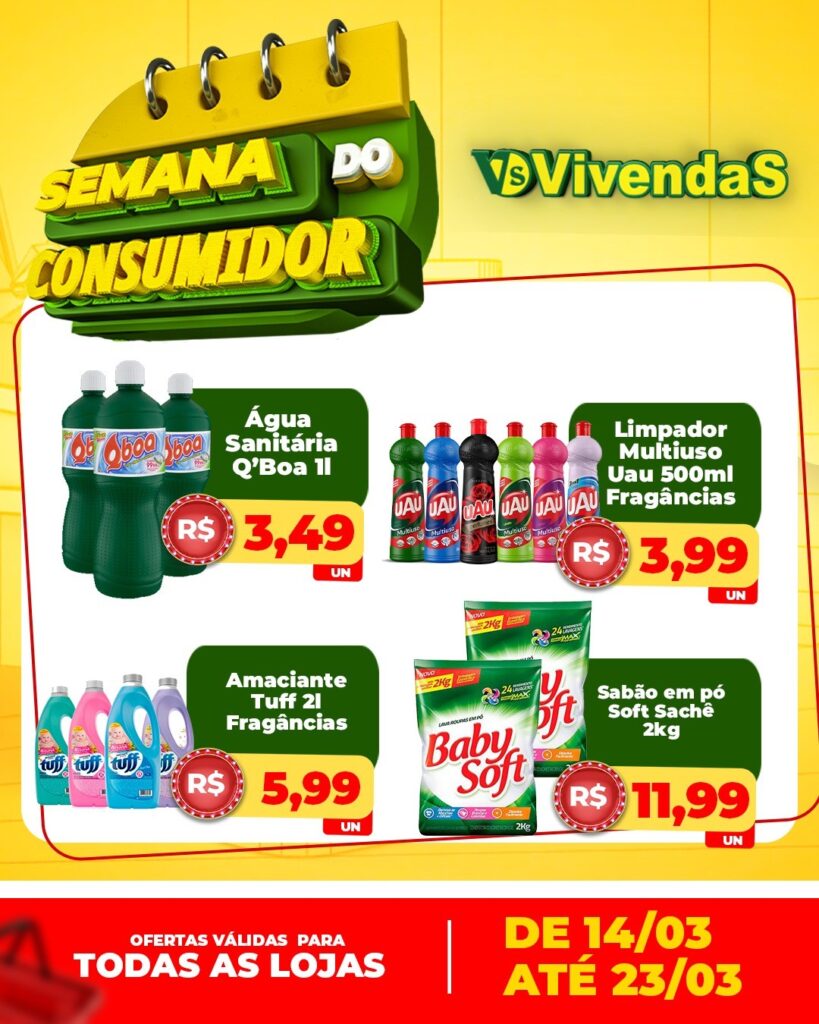 encarte de ofertas vivendas atacadão