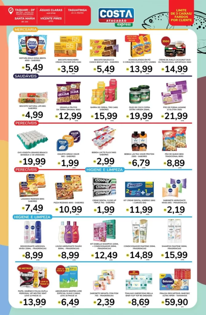 ofertas costa atacadão 