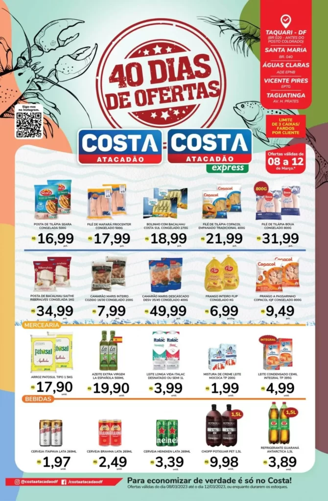ofertas costa atacadão 