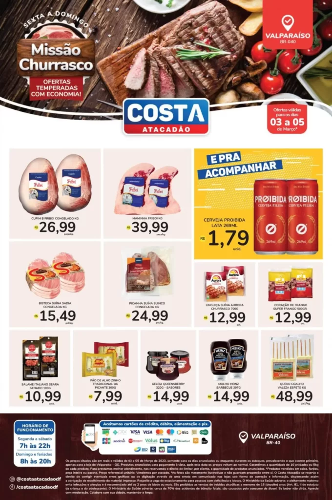ofertas costa atacadão