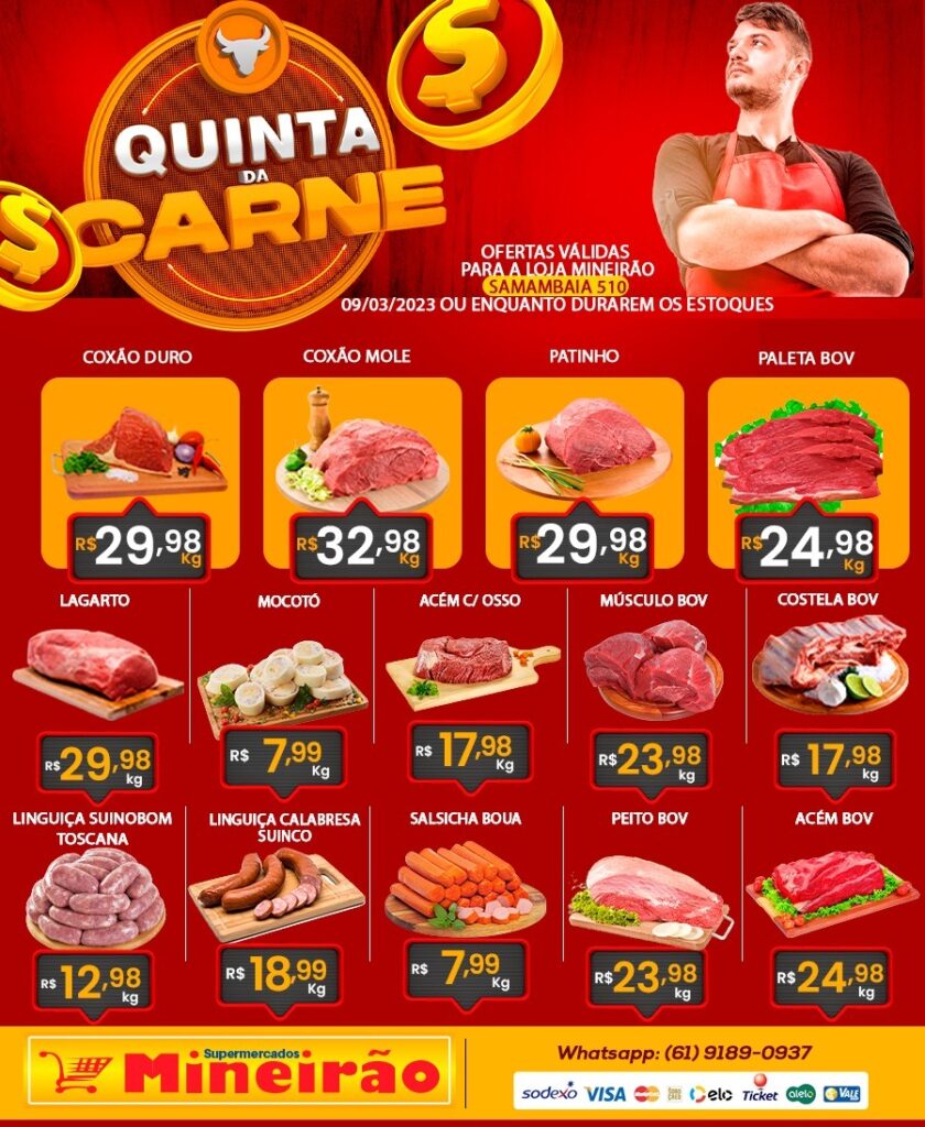 encartes de ofertas supermercado mineirão Brasília DF