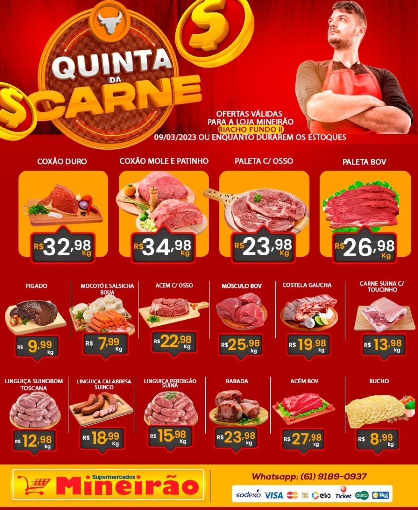 encartes de ofertas supermercado mineirão Brasília DF