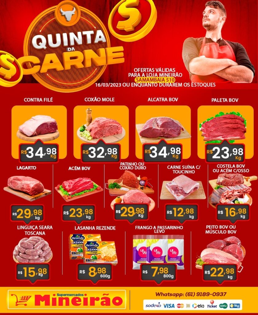 encartes de ofertas supermercado mineirão Brasília DF