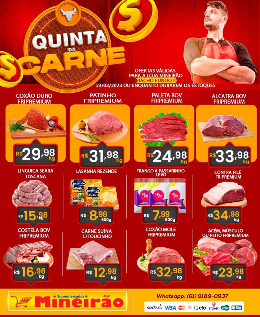 encartes de ofertas supermercado mineirão Brasília DF