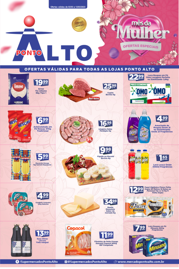 ofertas supermercado ponto alto