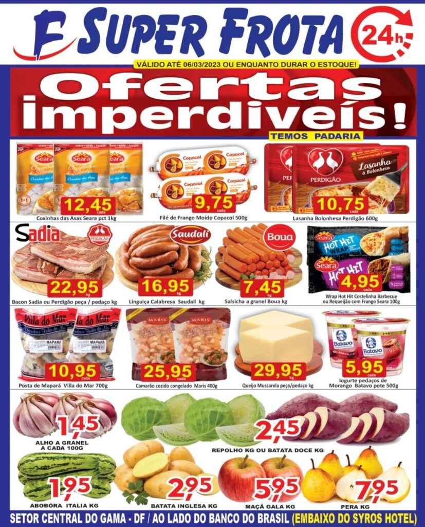 Ofertas supermercado super frota