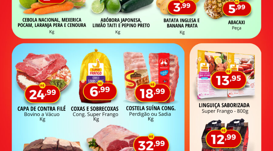 Supercei Supermercado até 09/04/2023