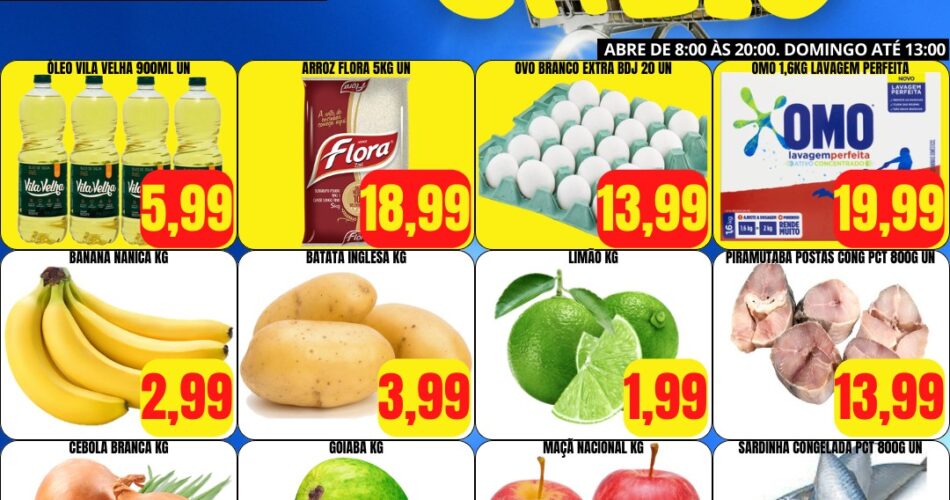 Via Norte Supermercado até 10/04/2022
