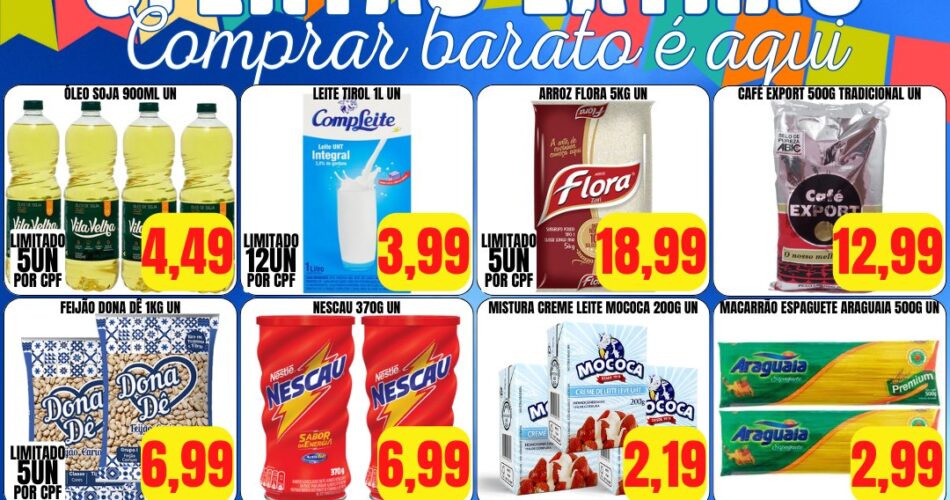 Via Norte Supermercado até 06/06/2023