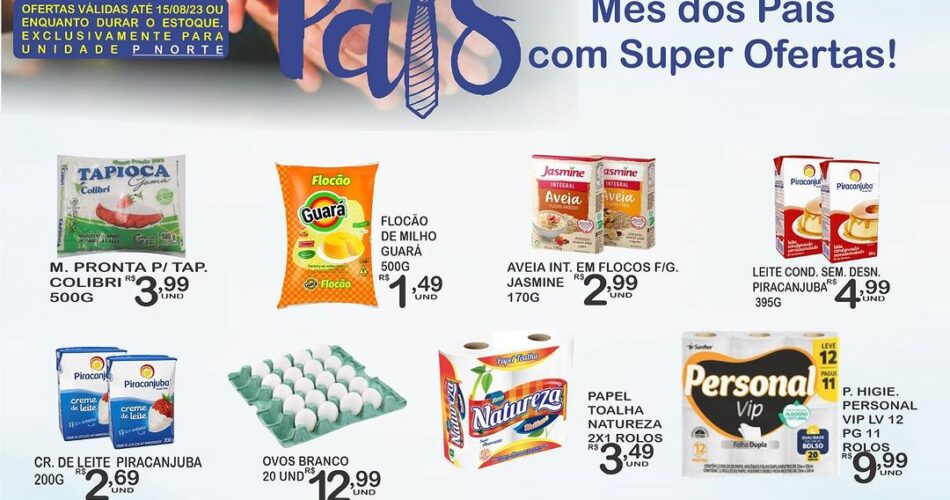 Supermercado Caprichoso até 15/08/2022