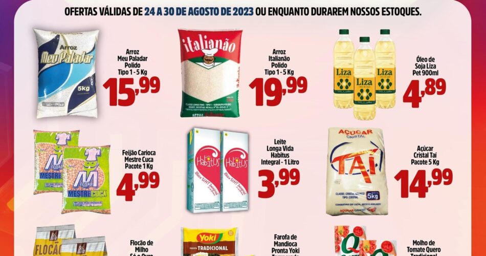 Guarapari Supermercados até 30/08/2023
