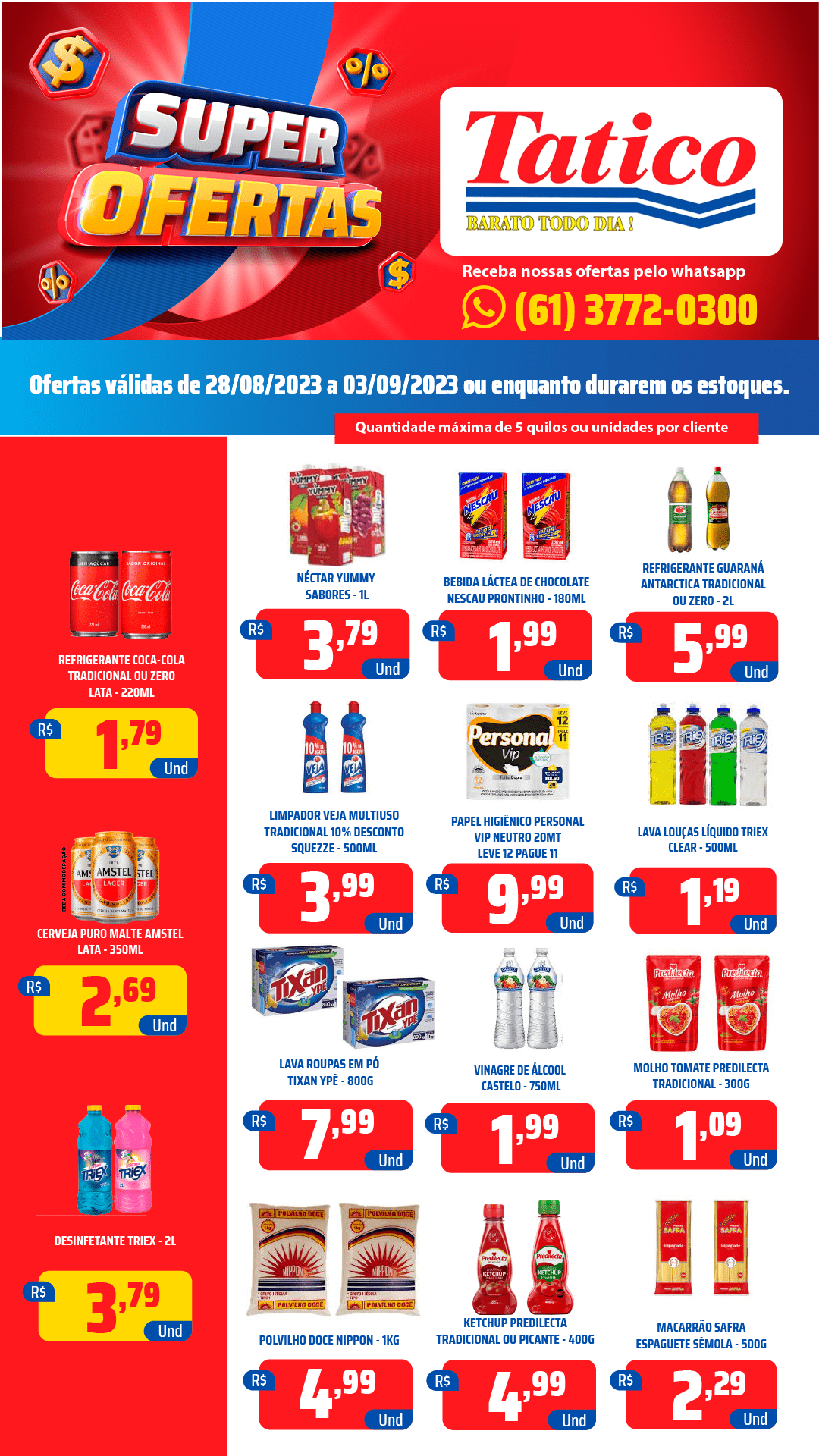 Ofertas Supermercado Tatico