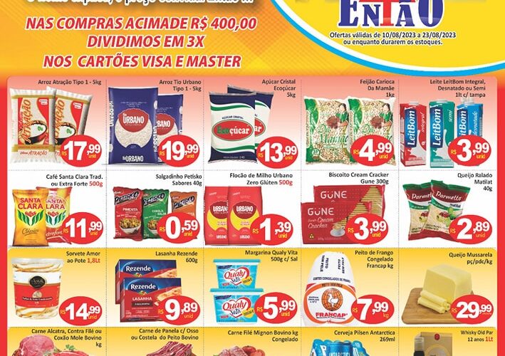 Supermercado Então até 23/08/2023