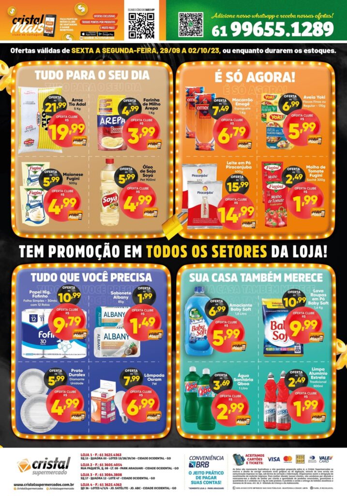ofertas supermercado cristal