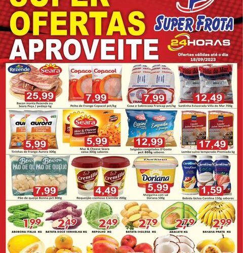Supermercado Super Frota até 18/09/2023