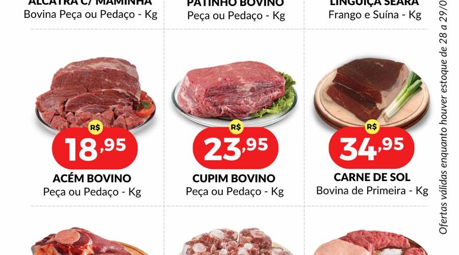Supercei Supermercado até 29/09/2023