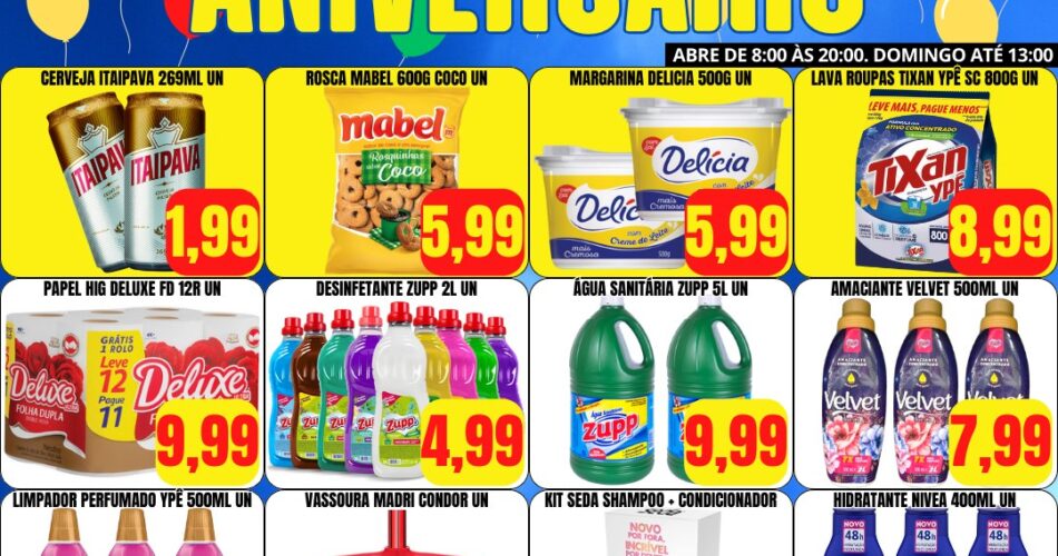Via Norte Supermercado até 03/10/2023