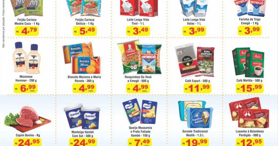 Supercei Supermercado até 15/10/2023