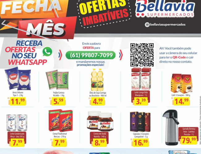 Supermercado Bellavia até 31/10/2023