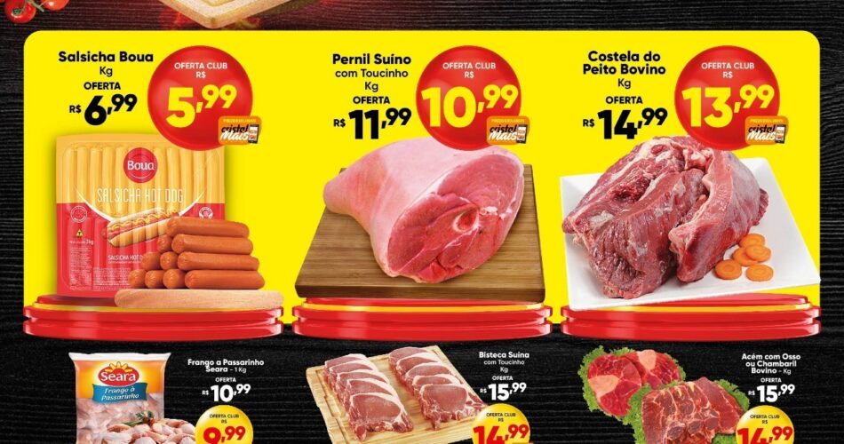 Cristal Supermercado até 19/10/2023