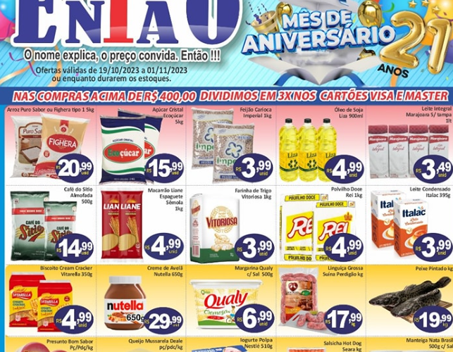 Supermercado Então até 01/11/2023