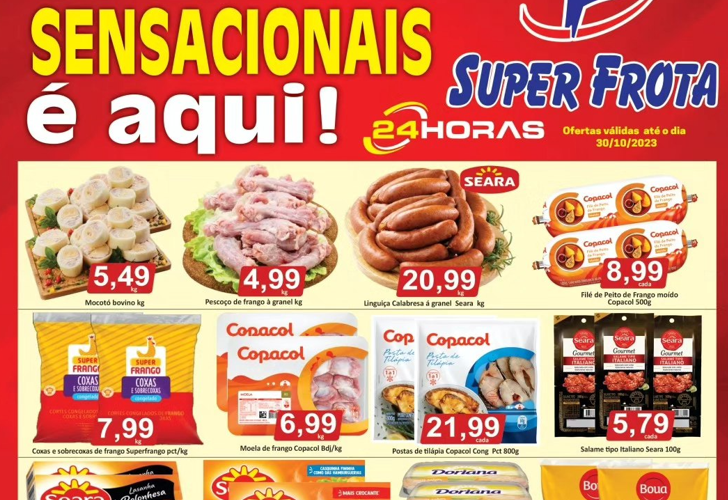 Supermercado Super Frota até 30/10/2023