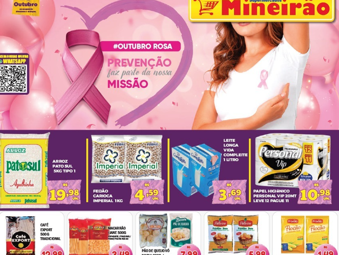Supermercado Mineirão até 15/10/2023