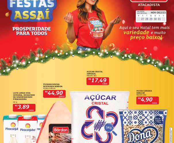 Assaí Atacadista até 01/12/2023