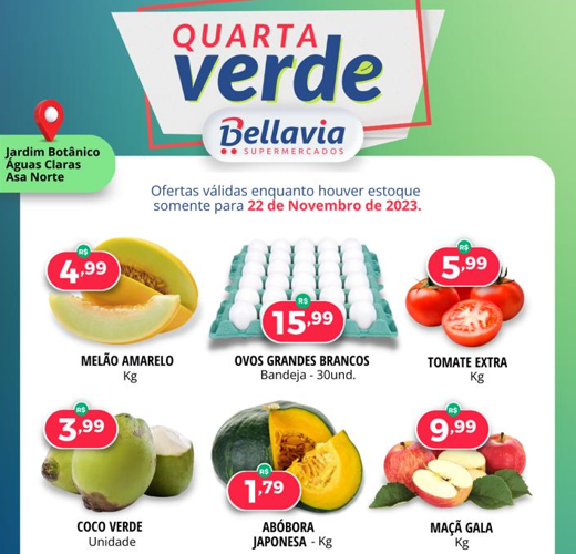 Supermercado Bellavia até 22/11/2023