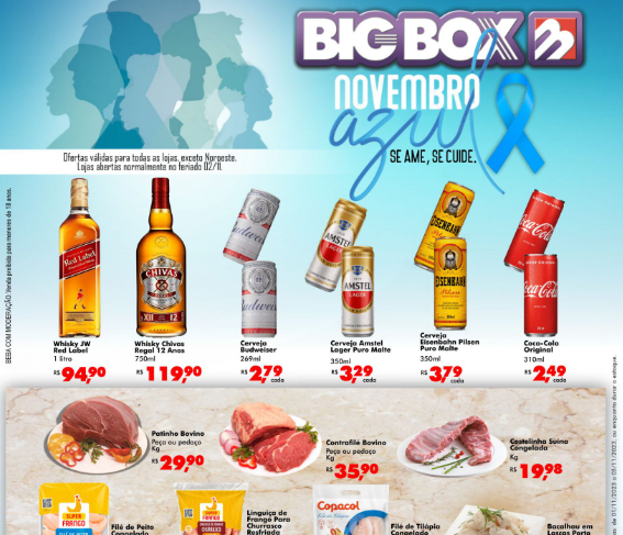 Supermercado Big Box até 05/11/2023